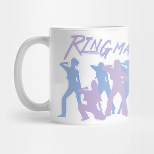 Silhouette design of the billlie group in the ring ma bell era Mug